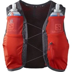 SALOMON ACTIVE SKIN 8 SET FIERY RED/EBONY 23 -DEUTER Shop 9 109862 lc1909600 03
