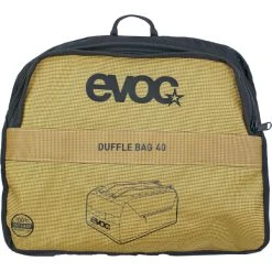 EVOC DUFFLE BAG 40 CURRY BLACK 23 -DEUTER Shop 9 114963 duffle bag 40 curry black 401221610 06