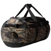 THE NORTH FACE BASE CAMP DUFFEL M NEW TAUPE GREEN PAINTED CAMO PRINT-TNF BLACK 23
