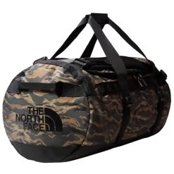 THE NORTH FACE BASE CAMP DUFFEL M NEW TAUPE GREEN PAINTED CAMO PRINT-TNF BLACK 23