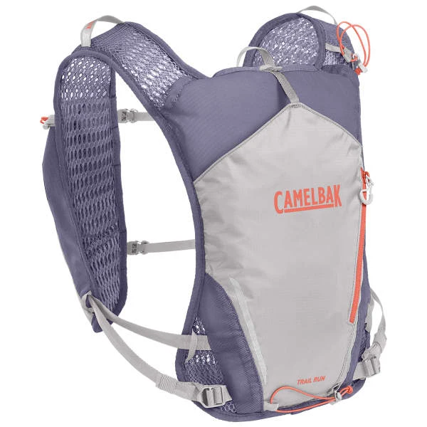 CAMELBAK W TRAIL RUN VEST SILVER/DUSK 23 2 CAMELBAK W TRAIL RUN VEST SILVER/DUSK 23 - Image 2