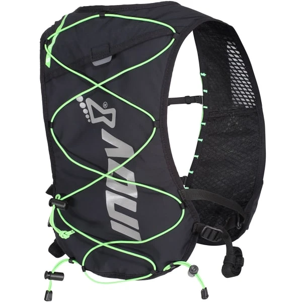 INOV-8 VENTURELITE 4 VEST BLACK/GREEN 22 1 INOV-8 VENTURELITE 4 VEST BLACK/GREEN 22