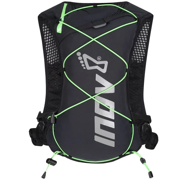 INOV-8 VENTURELITE 4 VEST BLACK/GREEN 22 2 INOV-8 VENTURELITE 4 VEST BLACK/GREEN 22 - Image 2