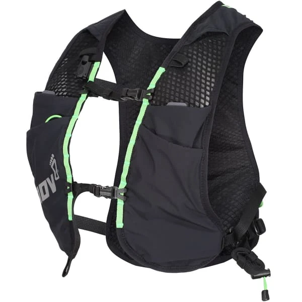 INOV-8 VENTURELITE 4 VEST BLACK/GREEN 22 3 INOV-8 VENTURELITE 4 VEST BLACK/GREEN 22 - Image 3