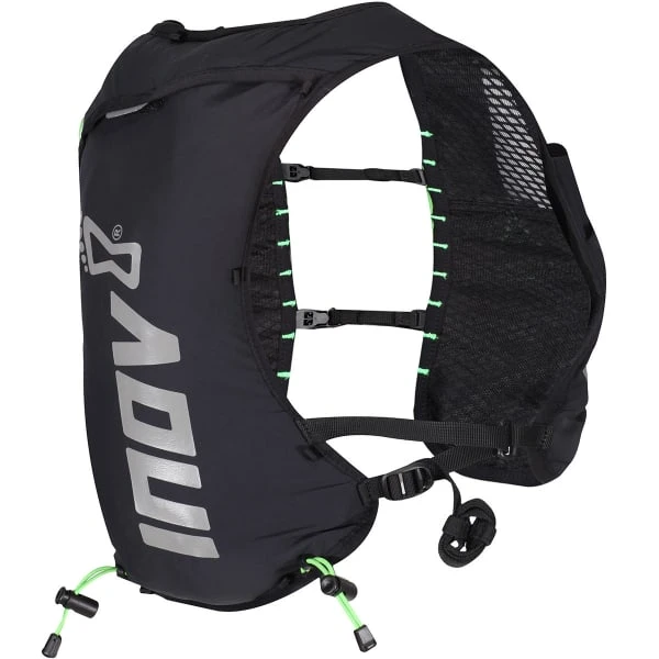 INOV-8 VENTURELITE 4 VEST BLACK/GREEN 22 6 INOV-8 VENTURELITE 4 VEST BLACK/GREEN 22 - Image 6